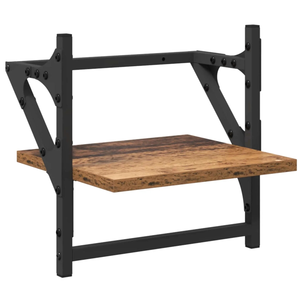 Set 6 pz Mensole da Parete | Scaffali a Parete | Ripiano a parete Legno vecchio 100 x 25 x 30 cm