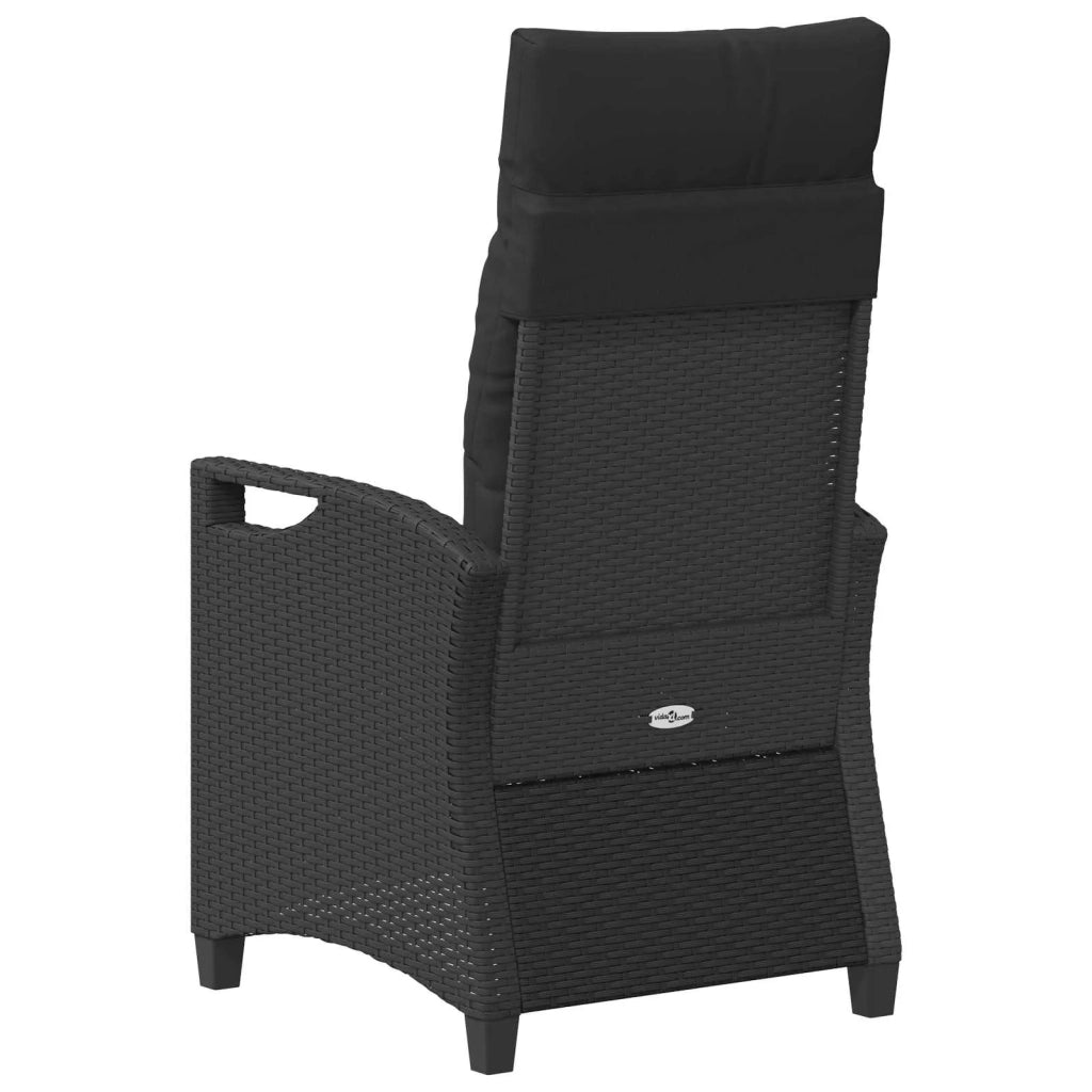 Sedia da Giardino 2 pcs Nero 56 x 64 x 94 cm 42026829