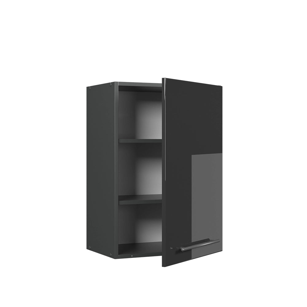 Vicco Pensile da cucina Antracite lucido 50 cm