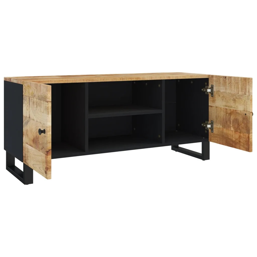 Mobile Porta TV 105x33x46cm in Legno Massello di Mango cod mxl 7597