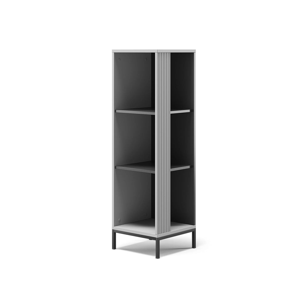 Vicco Scaffale porta cd Grigio 36 x 120 cm 3 soggetti