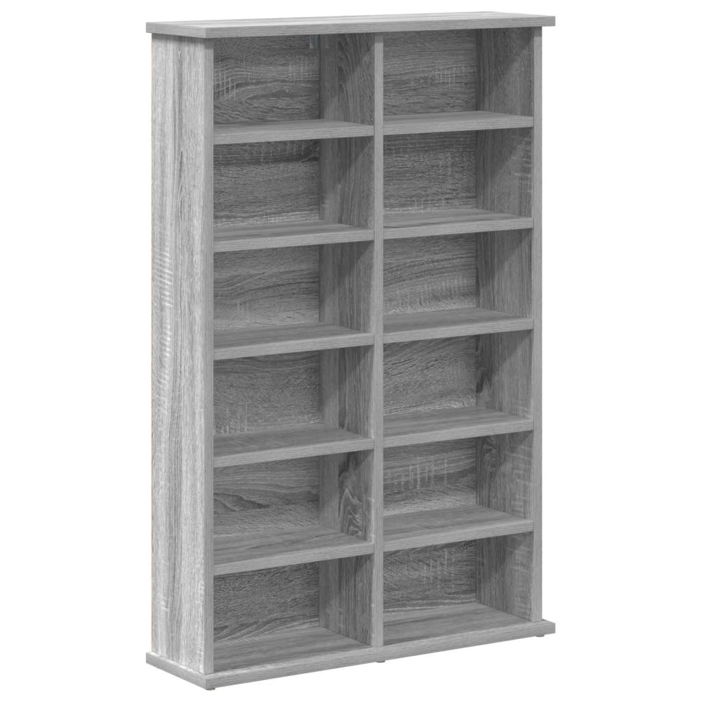 Mobile per CD Sonoma grigio 60 x 17 x 92 cm 8012740