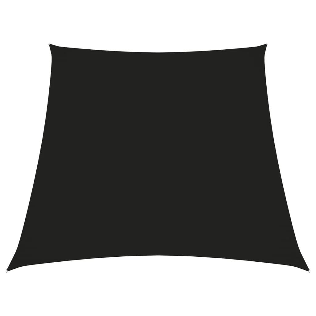 Vela ombreggiante/ombrellone tessuto Oxford trapezoidale 2/4 x 3 m nero 02_0009753