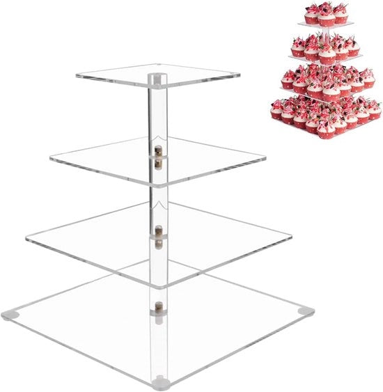 Supporto per Cupcake - 4 Livelli - Decorazione per Feste
