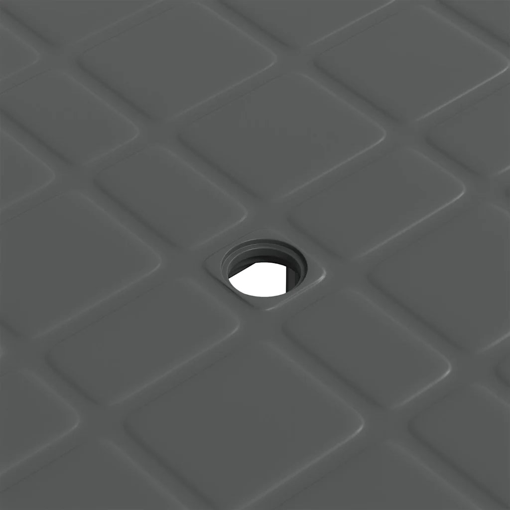 Tavolo da Giardino Antracite 80x75x72 cm in Plastica 48804