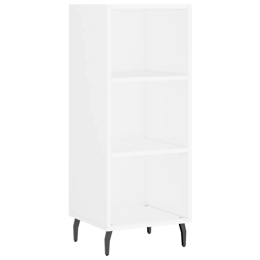 Credenza Bianca 34,5x34x180 cm in Legno Multistrato 3200337
