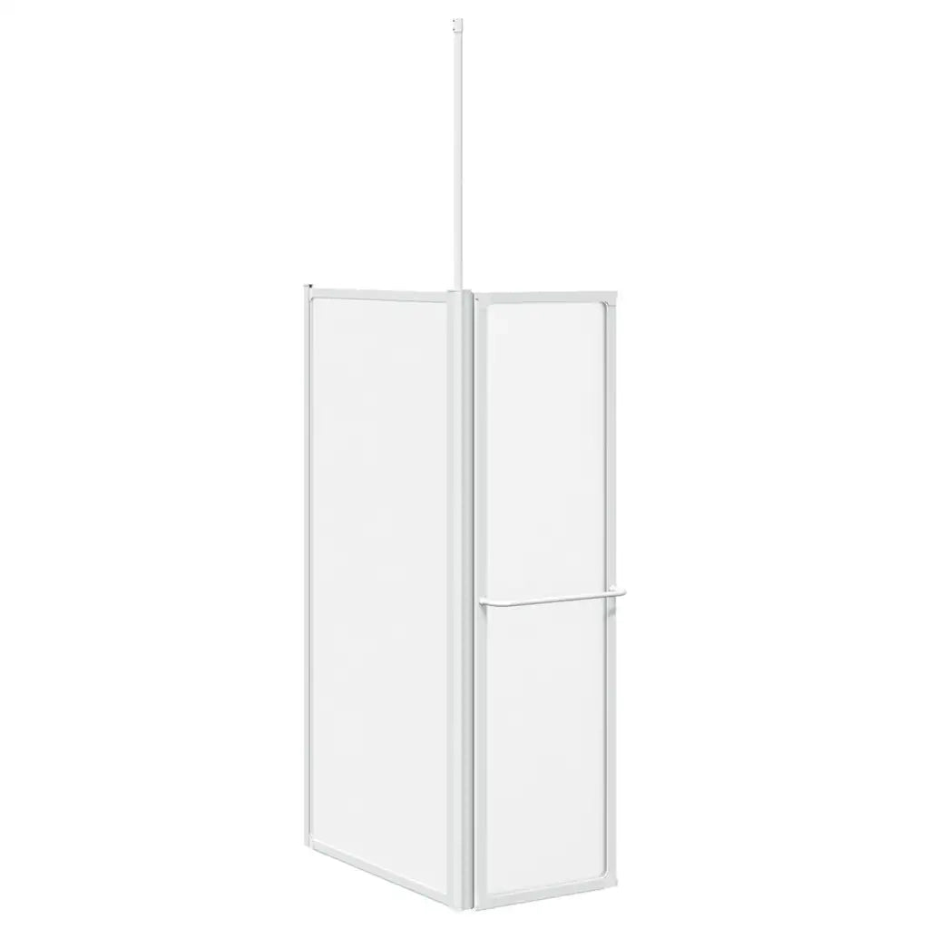 Schermo Box Doccia a L 70 x 120 x 137 cm 4 Pannelli Pieghevole 140787