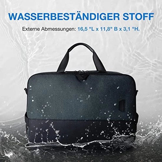 Borsa per laptop - borsa per portatile - borsa per laptop - borsa per portatile scolastico - capiente - sostenibile