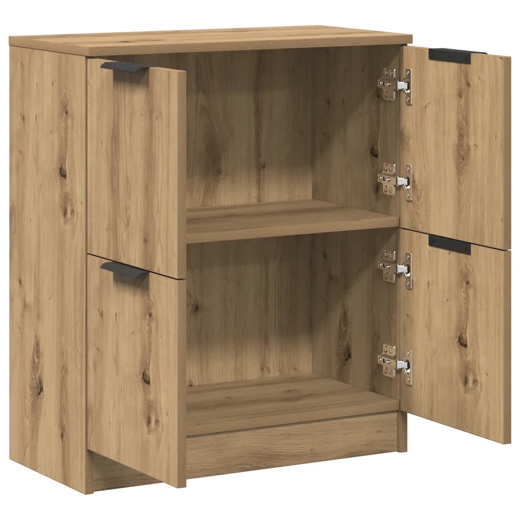 Credenza Rovere Artigianale 60x30x70 cm in Legno Multistrato 856841