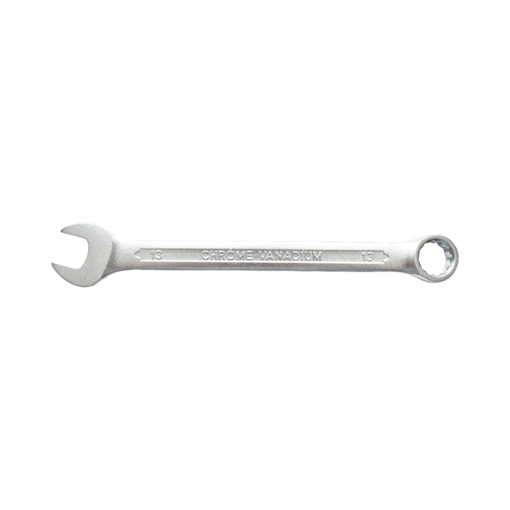 Set di chiavi combinate Crownman da 8 pezzi, fisse e ad anello, 6-19 mm, acciaio al carbonio