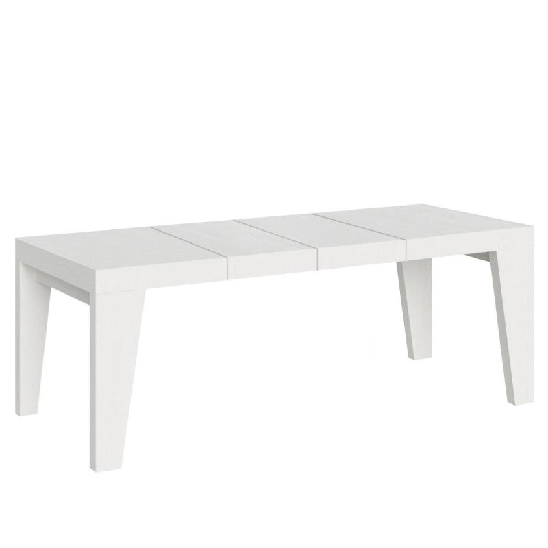 Tavolo allungabile 90x180/284 cm Naxy Premium - Bianco Frassino