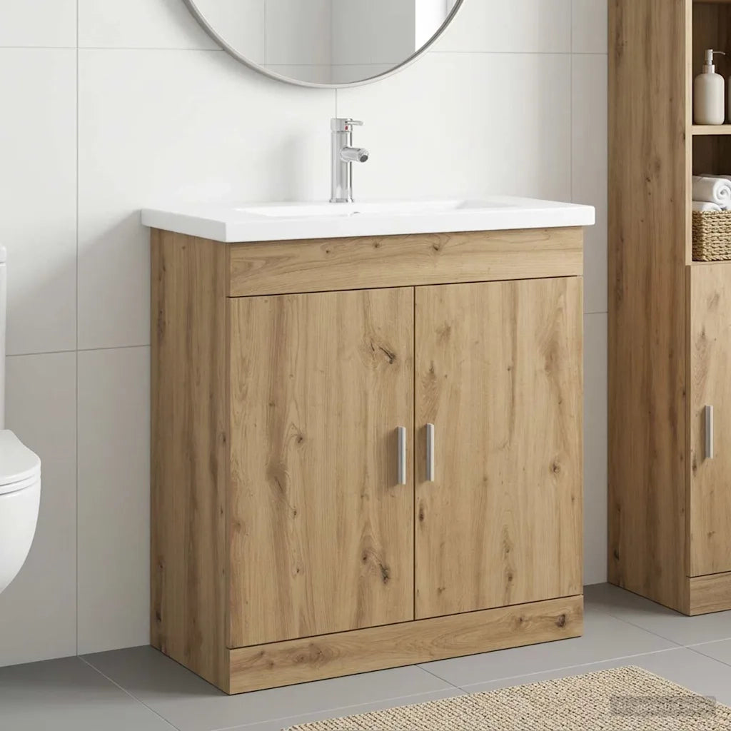 Set di mobili per il bagno Rovere Artigianale 81 x 40 x 84,5 cm 3404365