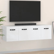 Mobili Parete 2 pz Bianco 80x35x36,5 cm in Legno Multistrato cod mxl 40003