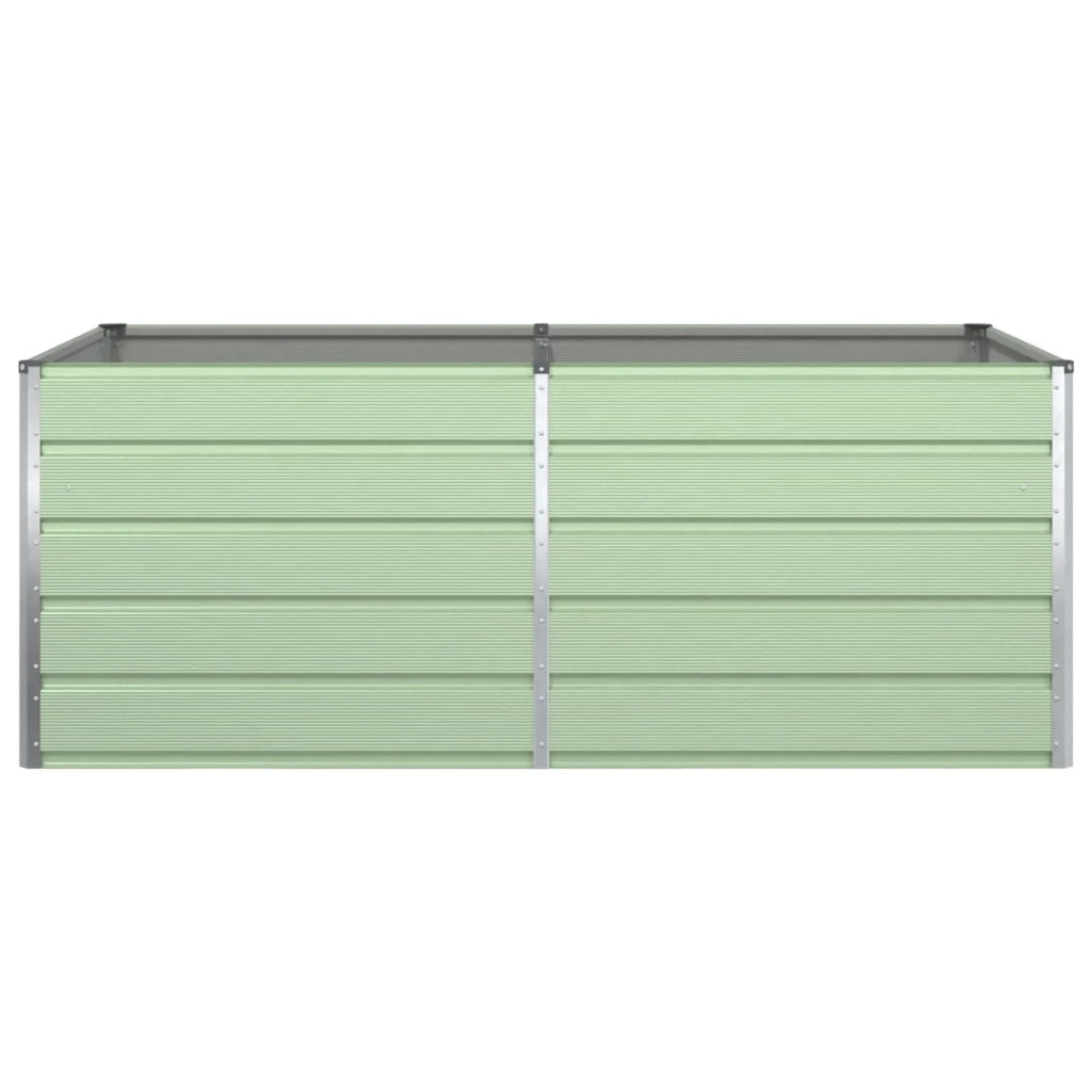 Fioriera Verde Pastello 195 x 100 x 75 cm Acciaio zincato 42018272