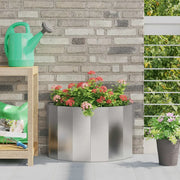 Fioriera Argento 60 x 30 x 35 cm Acciaio inossidabile 883700