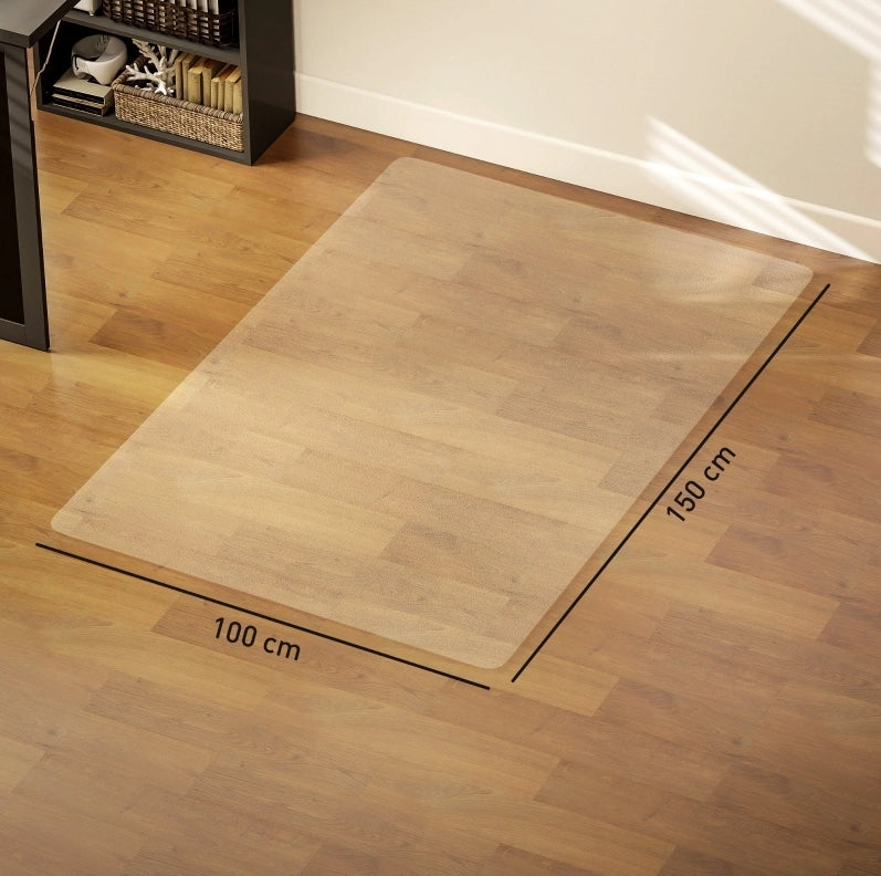 Tappetino trasparente per protezione pavimento 100 x 150 cm