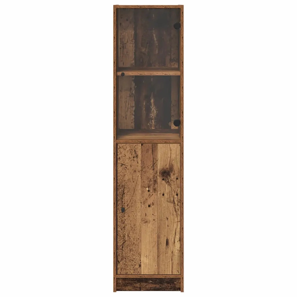 Credenza | Madia | Buffet da pranzo | Armadio da pranzo Legno vecchio 35 x 37 x 142 cm Legno multistrato
