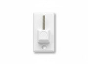 GANCIO PER BRIS BRIS METALLO IN BLISTER- - verniciato bianco, mm.32x18,, in bl.2 pz. - 12 blister