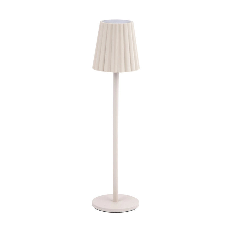 LAMPADA LED RICARICABILE DA TAVOLO MINU BEIGE- 12,0 pz
