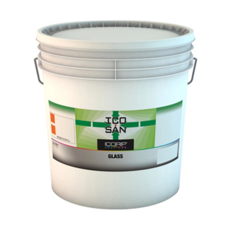 IDROPITTURA ICOSAN GLASS BK BIANCO 0,750 L- COLORIFICIO I.CO.RI.P.- 1,0 pz