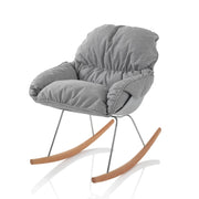 Poltrona con dondolo ZEN grigio