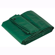 Telo Telone Occhiellato 5X5 mt Antistrappo Impermeabile colore Verde 110 gr./mq.