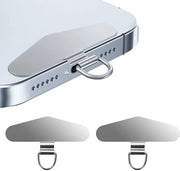 Catenella universale per telefono - 2 pezzi - Acciaio inossidabile - Cavo del telefono - Patch del telefono - Multifunzionale - Progettata per essere leggera - Catena del telefono