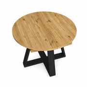 Tavolo da Pranzo, 103x103x73, Per 6 persone, Sala da Pranzo, Rovere
