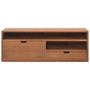 Mobile Porta TV-Credenza per TV 110x30x40 cm in Legno Massello di Mango
