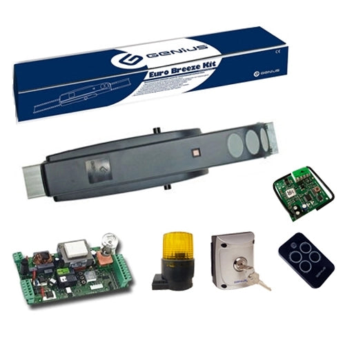 KIT GENIUS BREEZE 230V 51200101 AUTOMAZIONE PORTA BASCULANTE CONTRAPPESO GARAGE