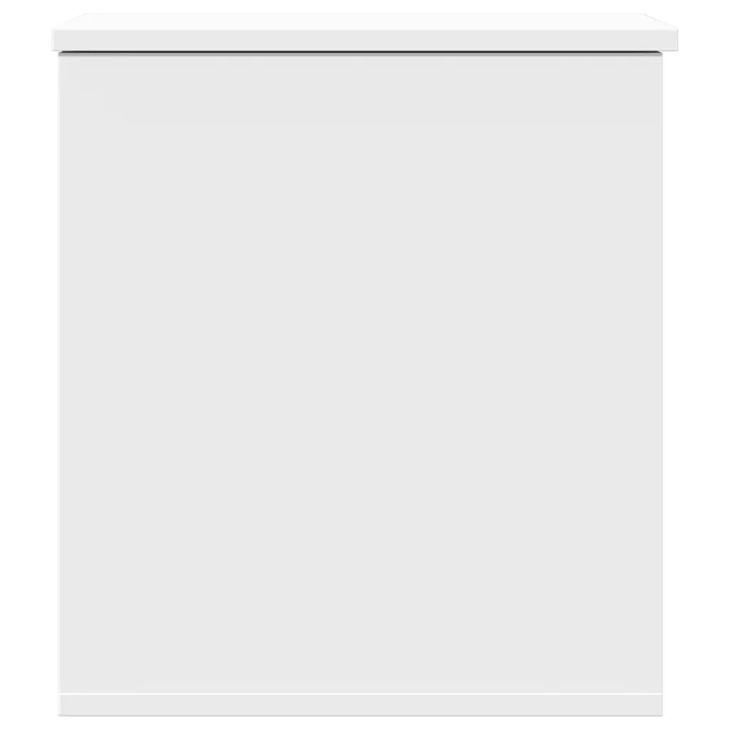 Contenitore Portaoggetti Bianco 40x42x46 cm Legno Multistrato 840646