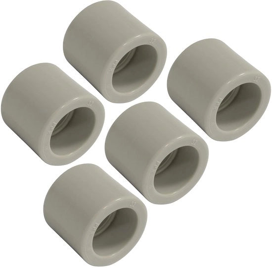 Set di connessione PPR da 5 pezzi - Polipropilene - Ø 32 mm - PN25 - Eterno - Per installazioni idrauliche e sanitari - Connettore di tubo