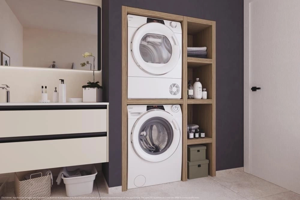 Candy RapidÓ ROE H8A3TSEX-S asciugatrice Libera installazione Caricamento frontale 8 kg A+++ Bianco