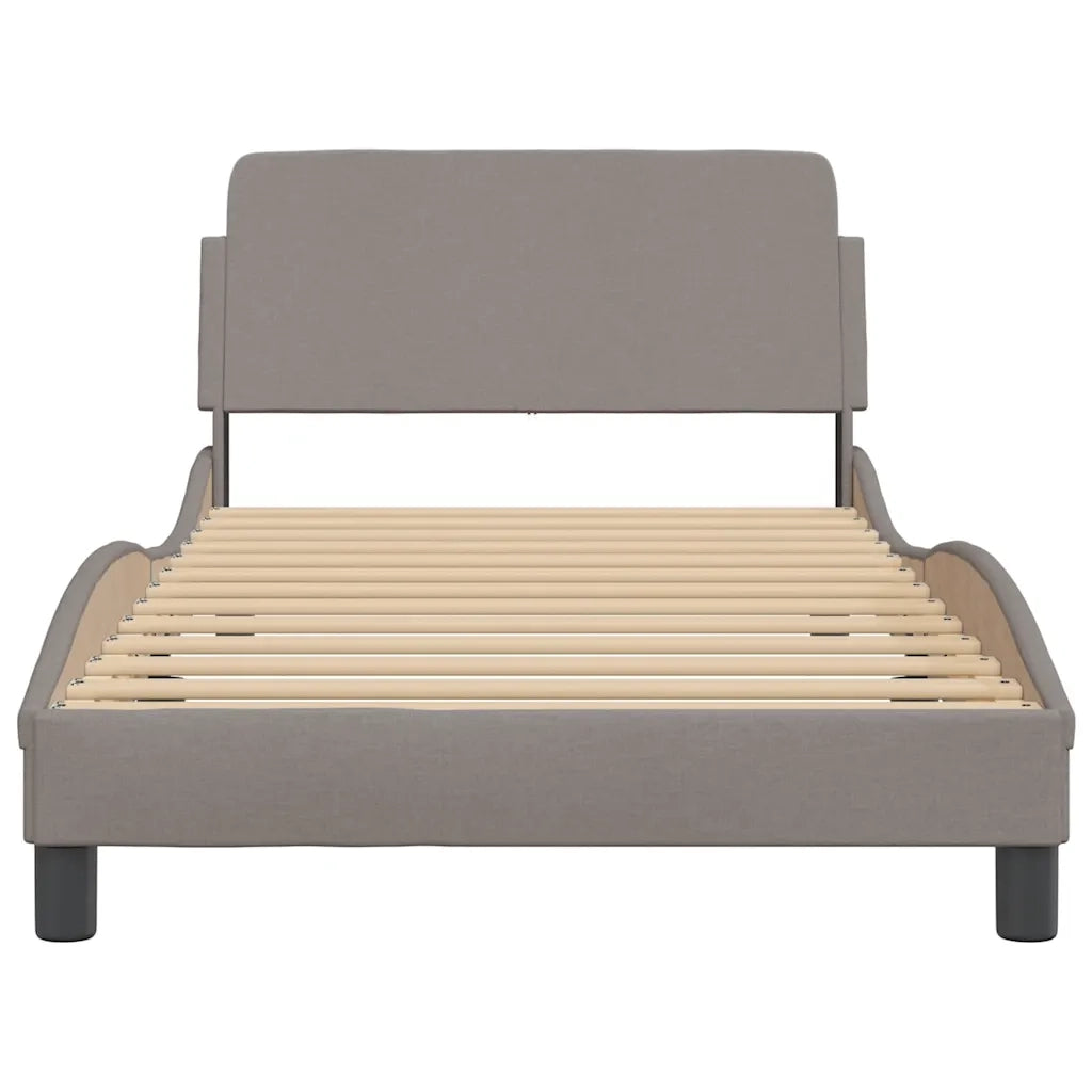 Giroletto senza Materasso Tortora 100x200 cm in Tessuto