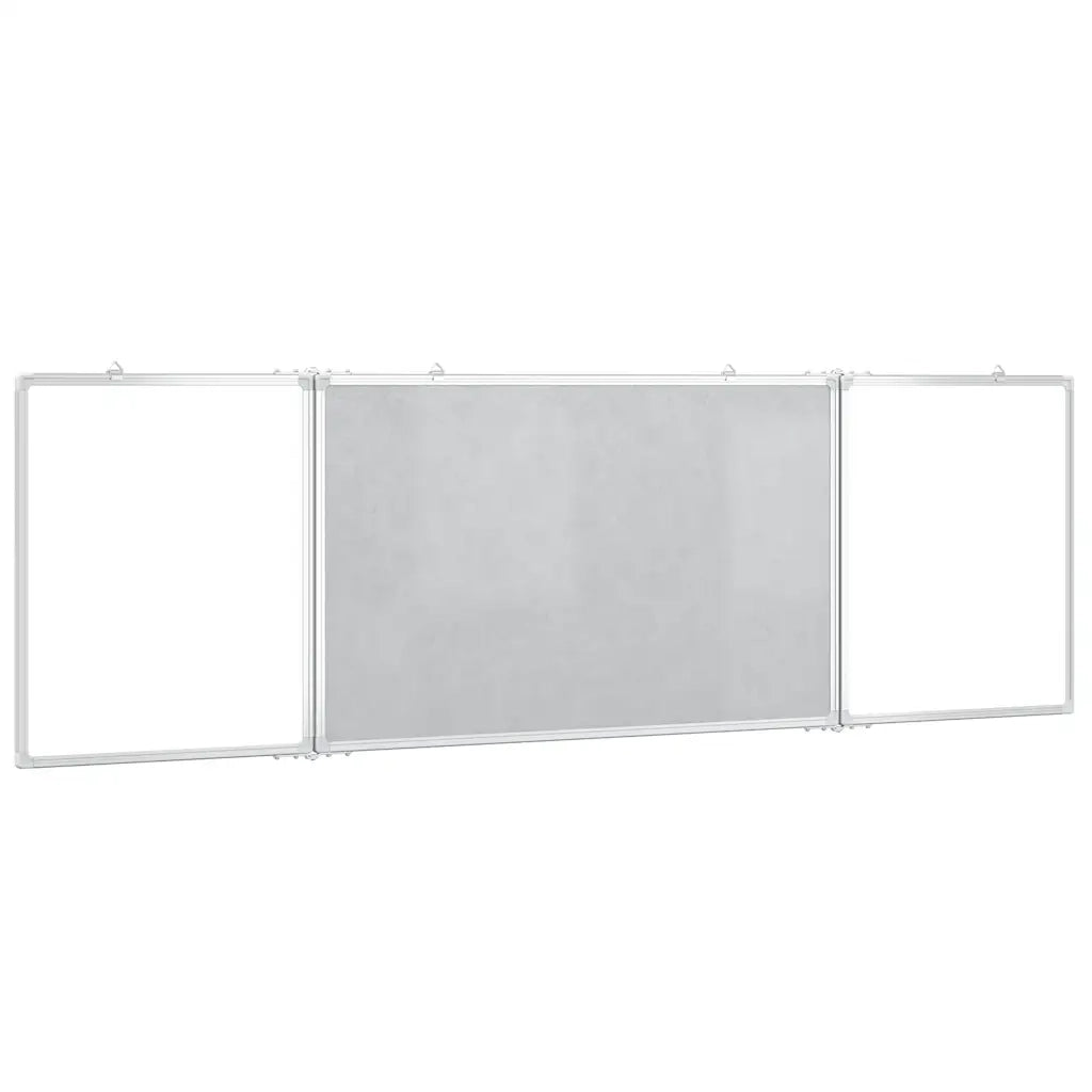 Lavagna Magnetica Pieghevole 160x50x1,7 cm in Alluminio