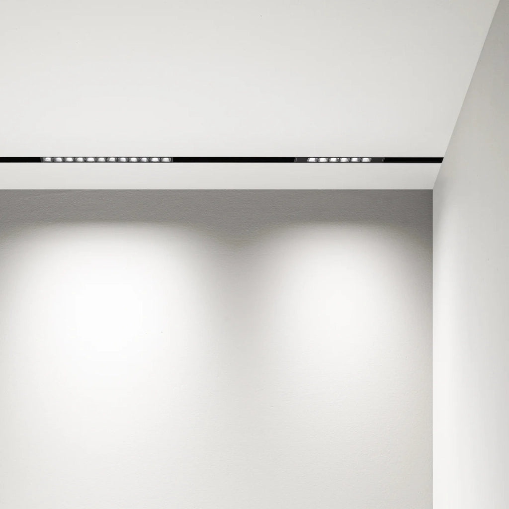 Sistema Lineare EGO 7W LED Luce Calda 3000K Finitura Nero Ideal Lux