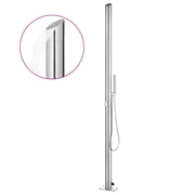 Doccia da giardino in acciaio inox da 220 cm 02_0042035