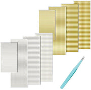 Accessori per gioielleria - Adesivi per gioielli - Parelstickers - Materiali per la creazione di gioielli - Acquario - Sostituti di perle - Per la produzione di gioielli - 5600 pezzi - Materiale acrilico duraturo - Adesivi autoadesivi