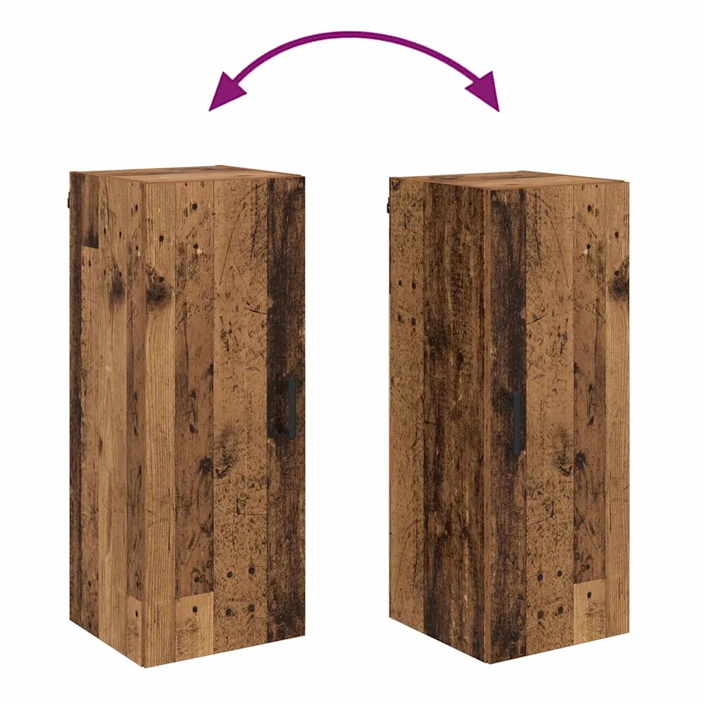 Pensile Legno vecchio 34,5 x 34 x 90 cm Legno multistrato 882607