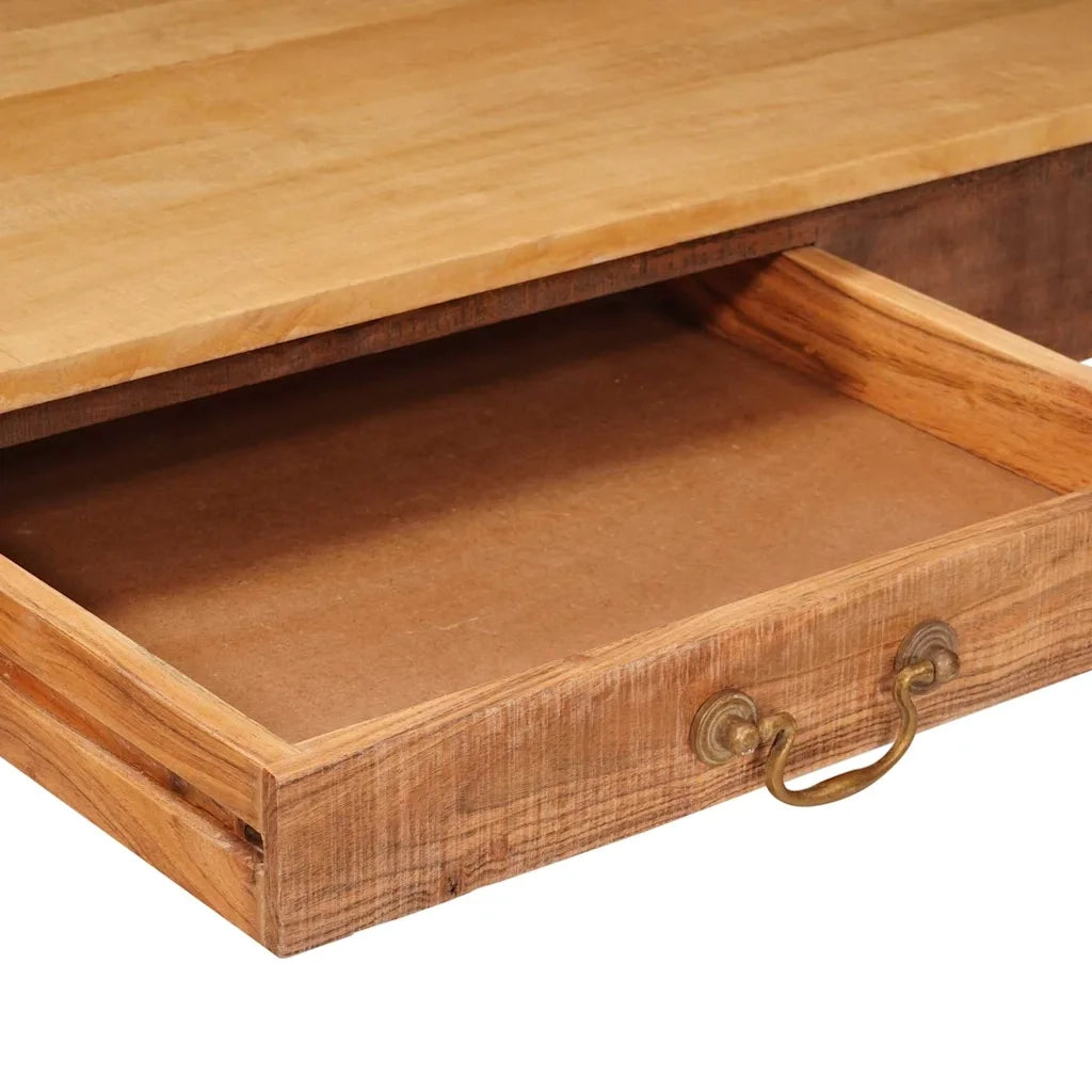 Tavolino da salotto con cassetto Marrone 110 x 55 x 40 cm 42003315