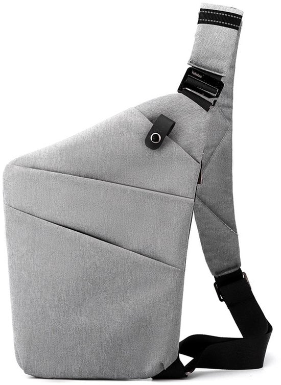 Borsa da spalla anti-furto, borsa da spalla per uomo, piccola, borsa da spalla, borsa da petto, tasca da uomo, piccola, borsa da braccio per uomo