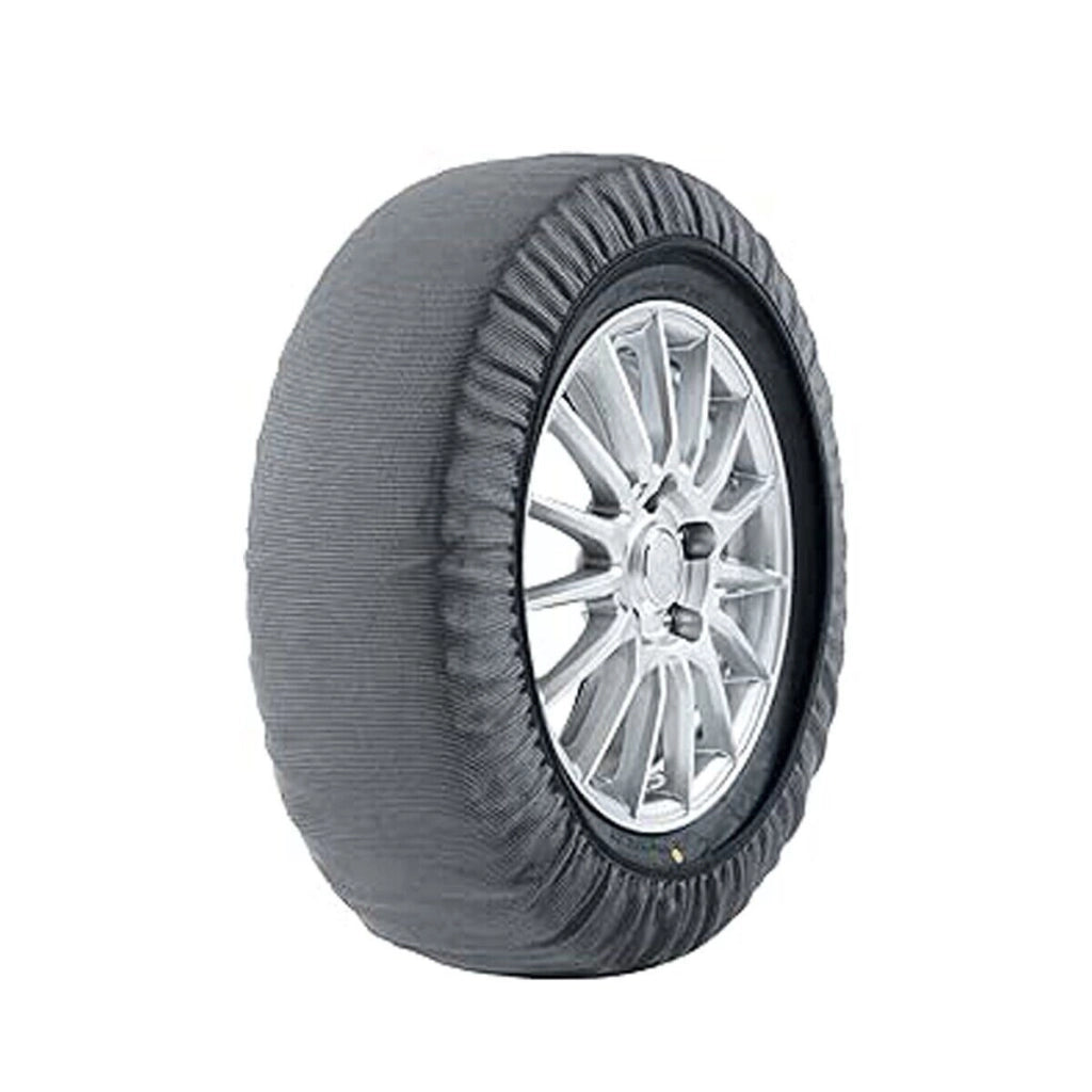 CALZA NEVE OMOLOGATE ITALIA EN 16662-1 2 CALZE TESSILI PNEUMATICI AUTO TAGLIA S