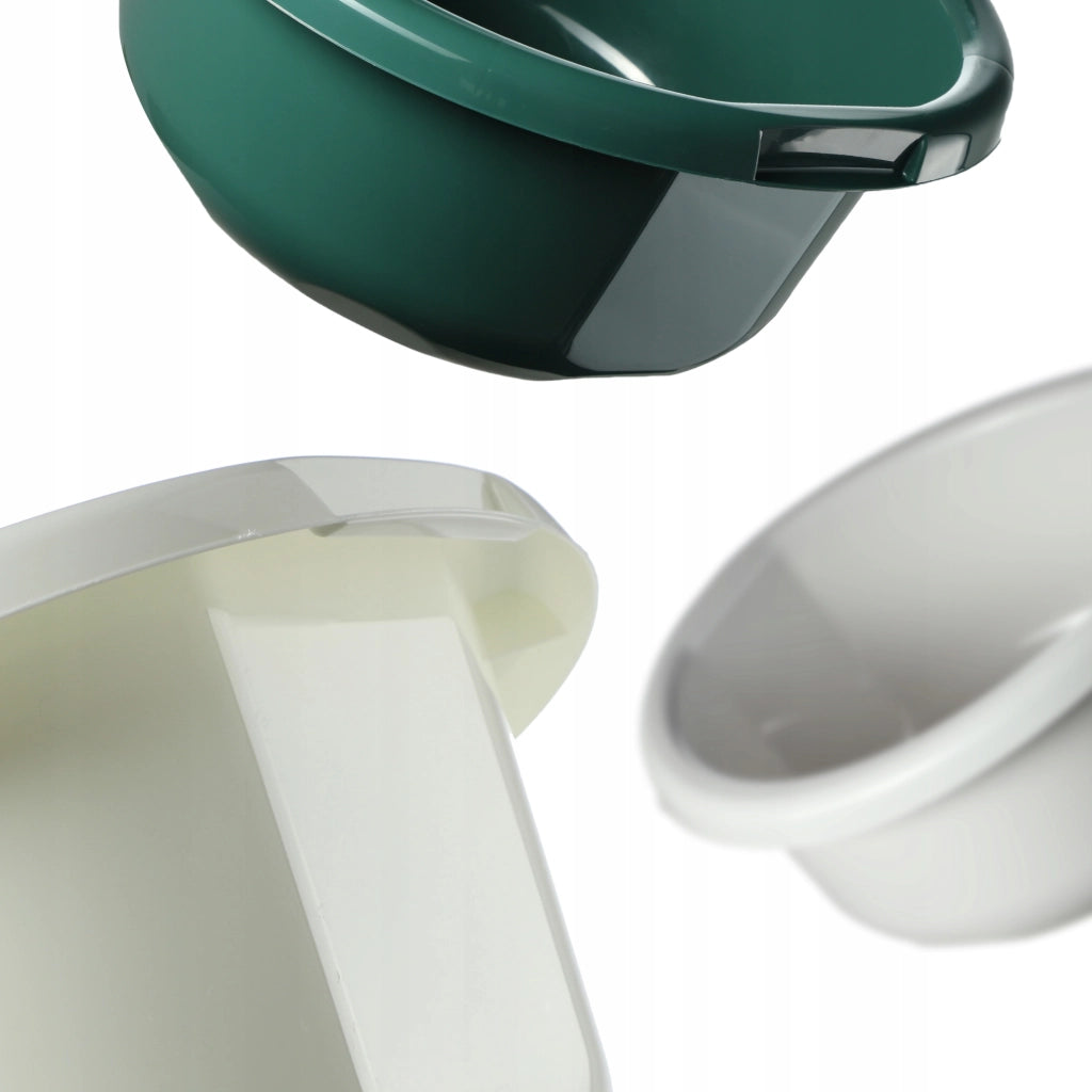 Bacinella universale rotonda in plastica KADAX da 8 litri per bucato