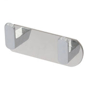 Trade Shop - Appendiabiti Con 2 Ganci Appendino Portasciugamano Bagno Casa Cucina Cromato 59731 -