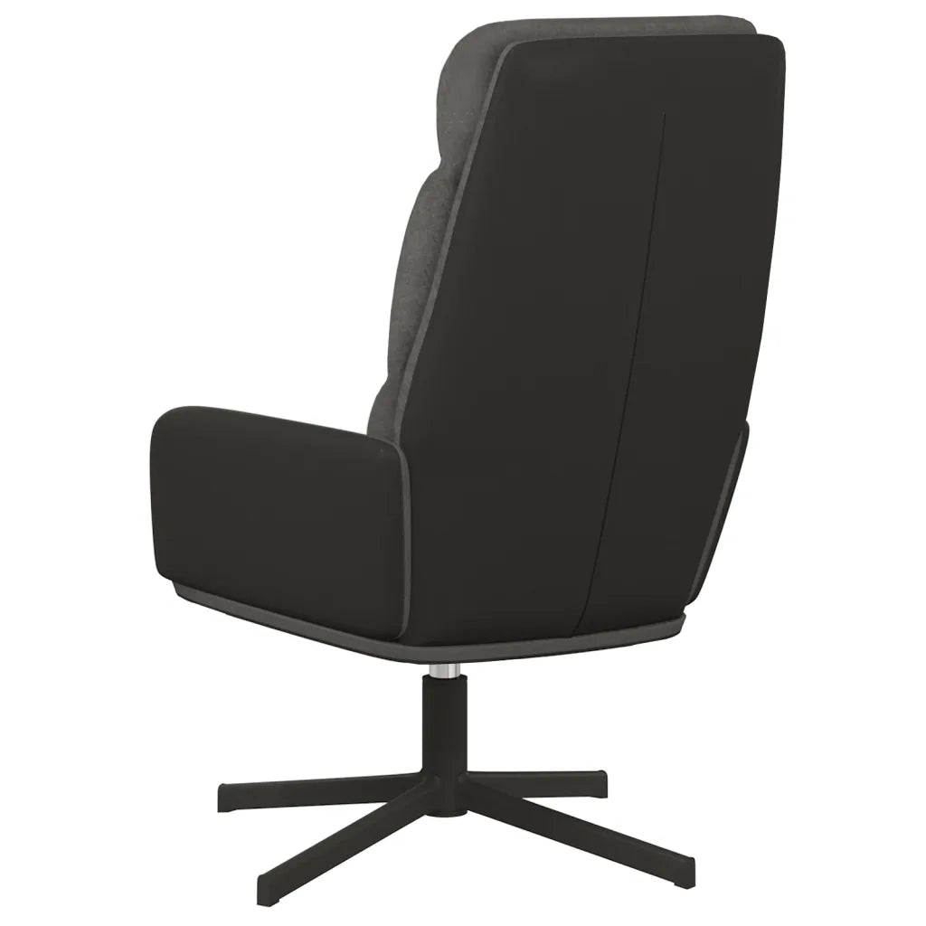 Poltrona Relax Grigio Scuro in Tessuto 341149