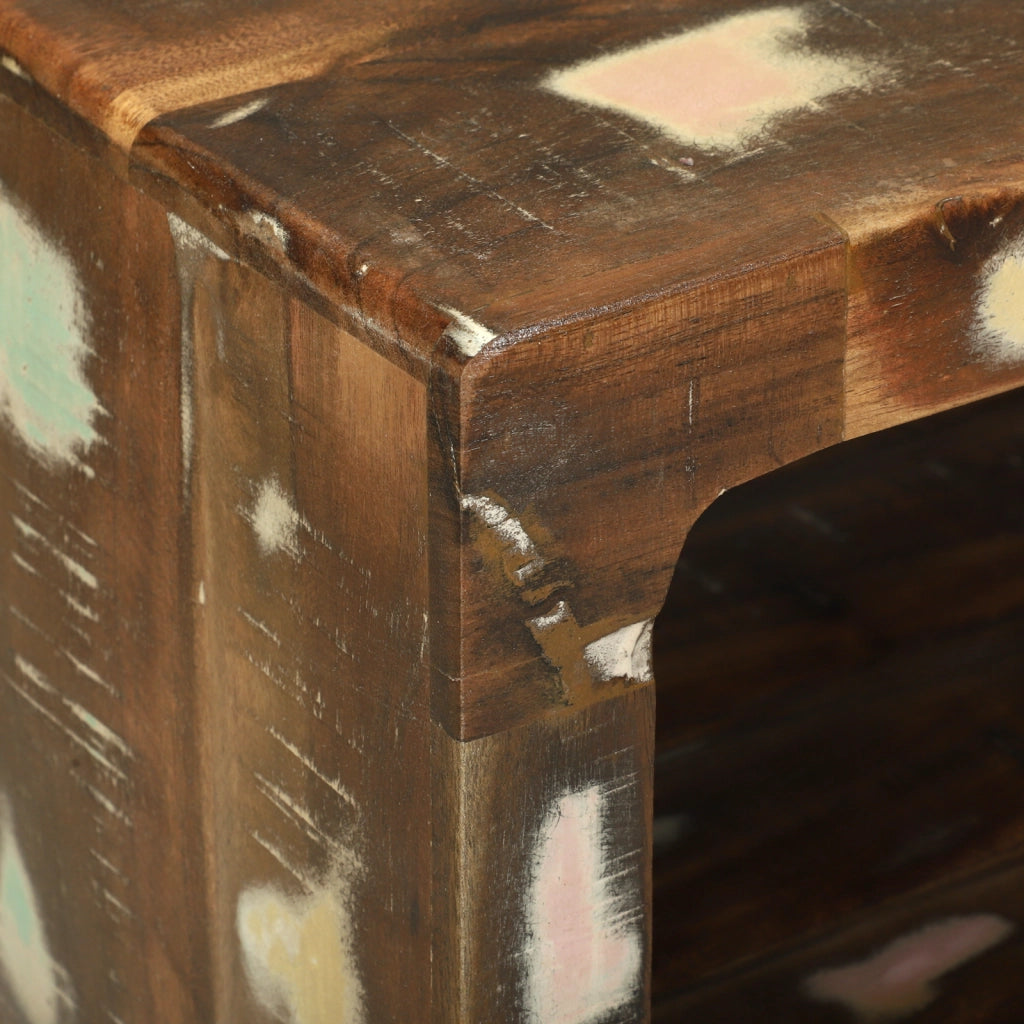 Tavolino da caffÃ¨ 90x50x35 cm Legno massello di recupero
