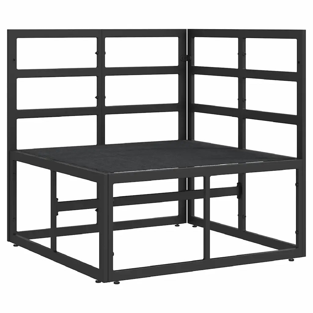Mobili da Esterno Nero e antracite 71,5 x 71,5 x 71 cm Metallo CFW1897497
