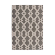 Tappeto moderno Stella 100 Taupe a pelo corto 80x150 cm