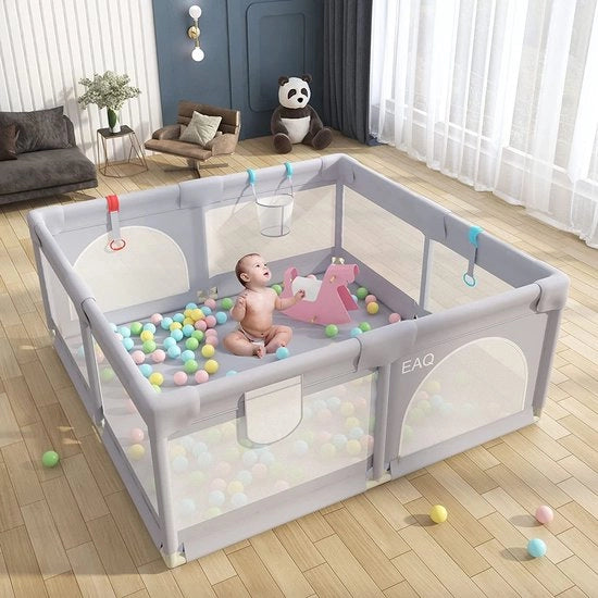 Cassa per Bambini - Box di Gioco, Area di Gioco, Grande Centro di Attività con Superficie Antiscivolo
