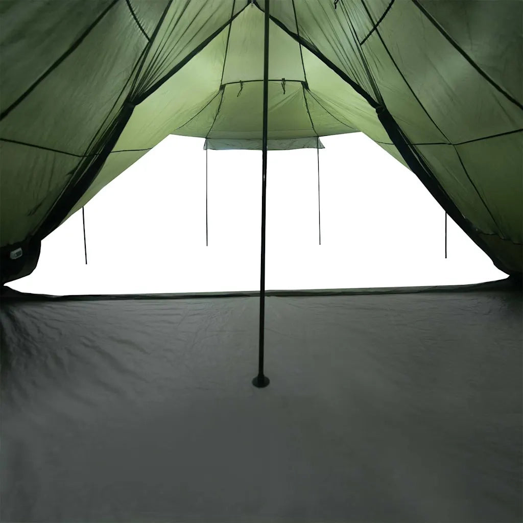 Tenda Familiare Tipi per 8 Persone Verde Oliva Impermeabile 4009449